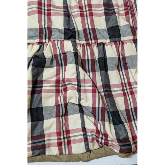 Jockey Utility Jacket Womens XS Military-Style Barn Pockets Plaid Lining - Picture 9 of 11